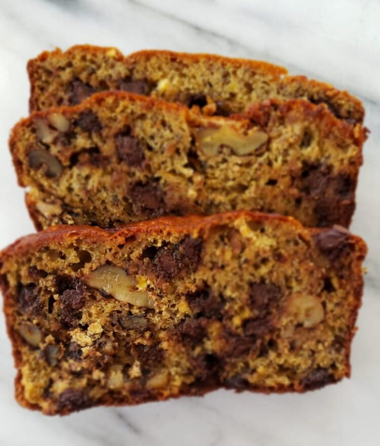 Banana Bread (Made with Chickpea Flour/Besan)