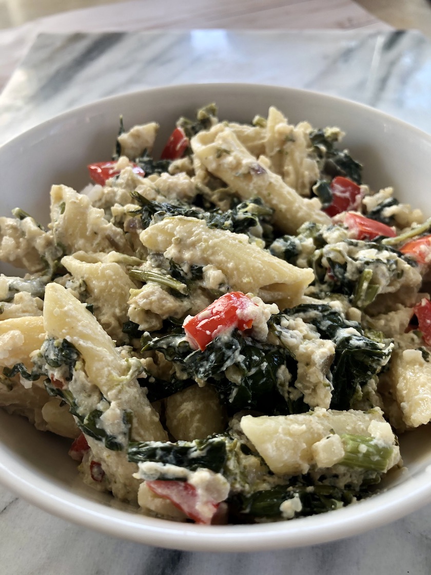 TofuAlfredoPasta