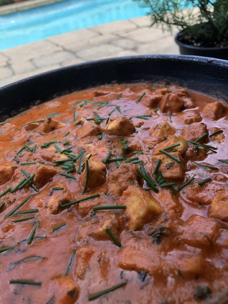 Savoury Tofu Korma with Fenugreek (Methi)